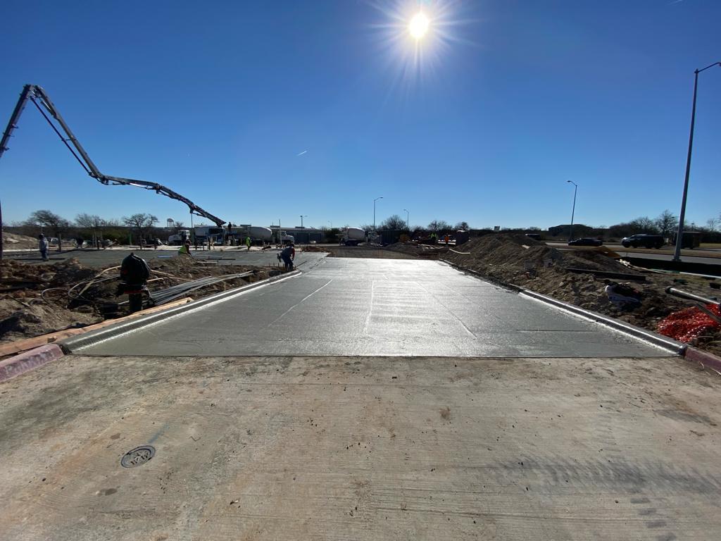 Concrete  Construction Texas - Xativa Construction - Strickland Brothers, Round Rock, TX