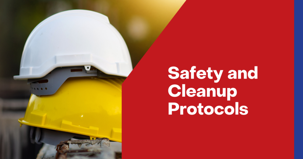 8. Safety and Cleanup Protocols