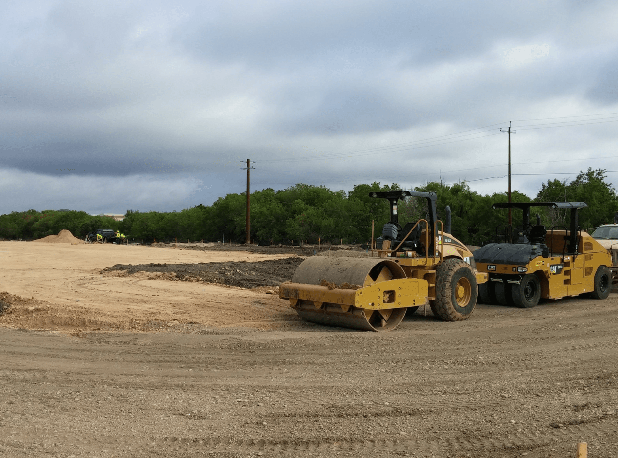 Soil - Lime Stabilization and Crushed Concrete Base